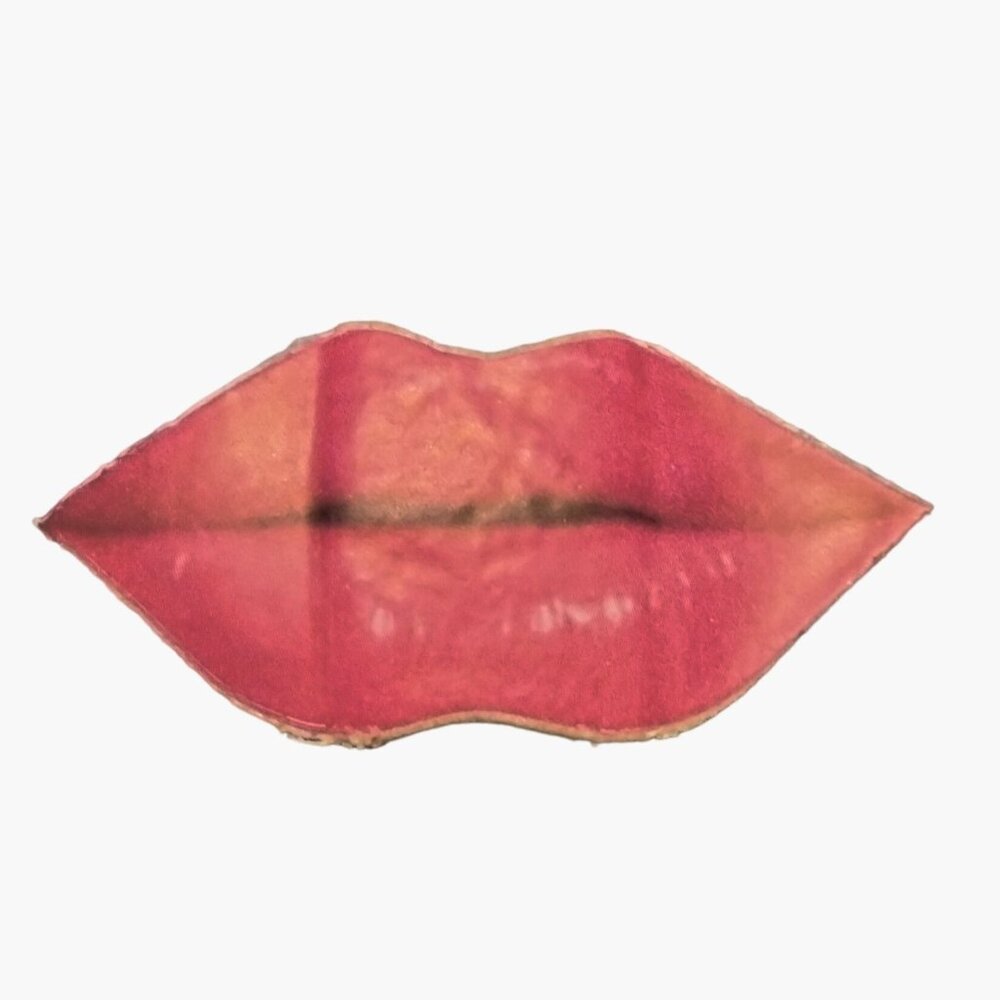 Red Lips Sticker Kiss Craft Junk Journal Scrapbook Valentine